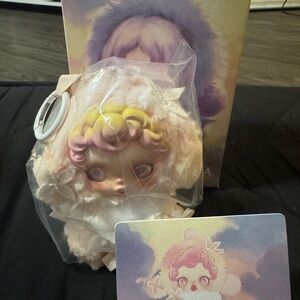 Authentic skull panda in the garden got it from popmart !